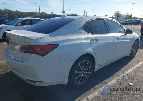 2017 Acura Tlx Advance Package из США, поврежденный, VIN 19UUB3F78HA001504